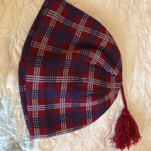 L.L. Bean Kids M tassel winter cap beanie